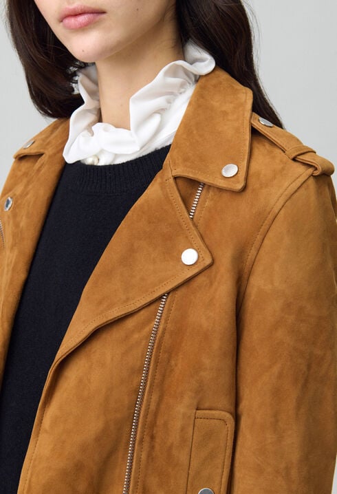 Perfekte Wildlederjacke