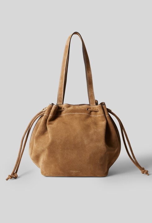 Shopper-Tasche aus Wildleder
