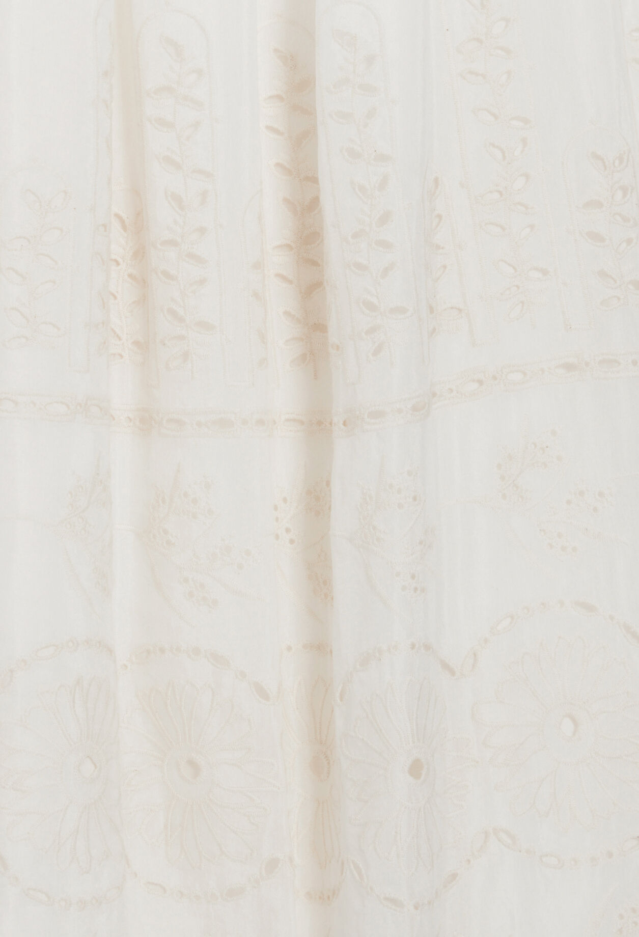 Midikleid, ecru