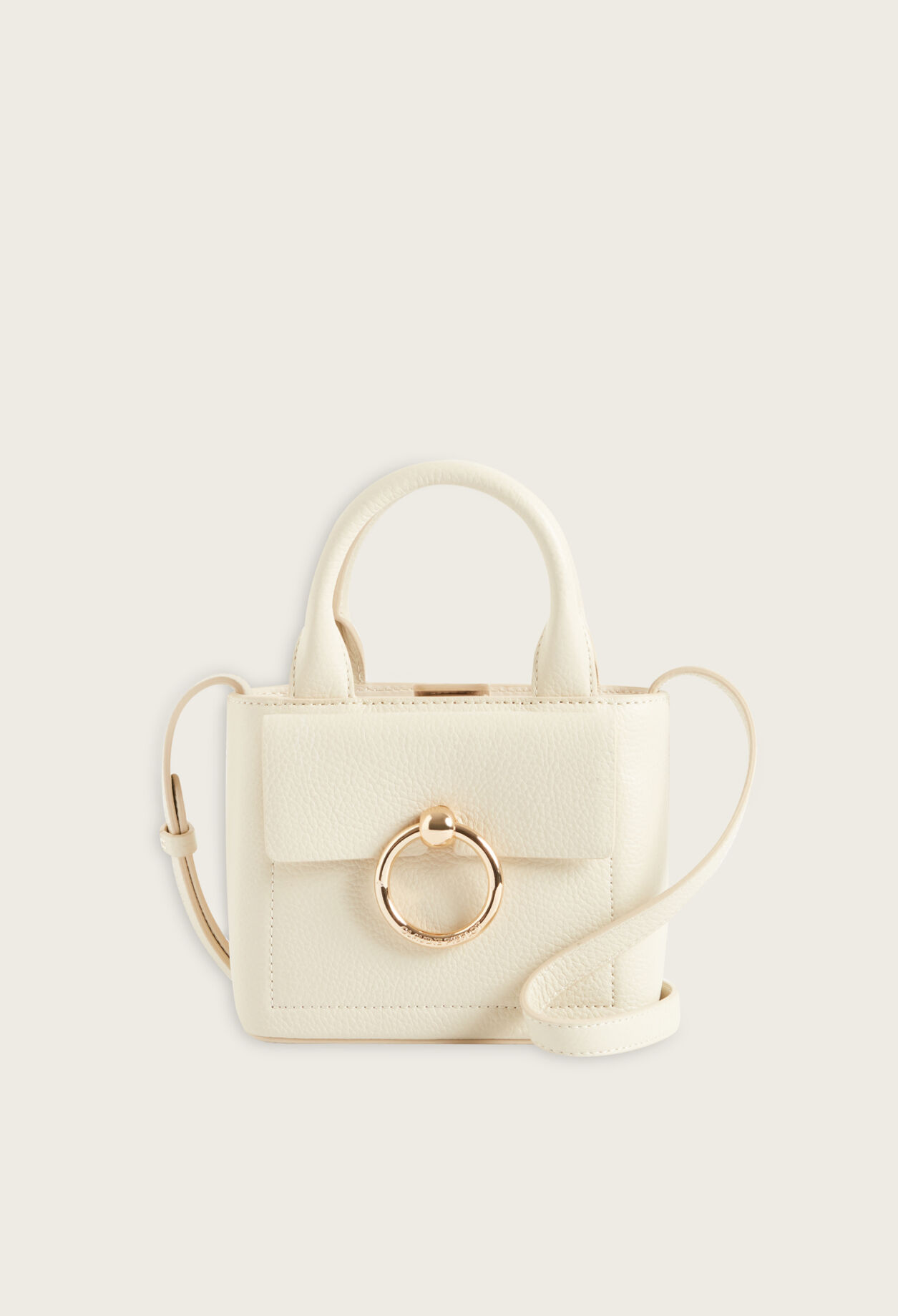 Anouck Nano Tasche aus genarbtem Leder