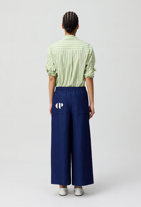 Weite leichte Hose