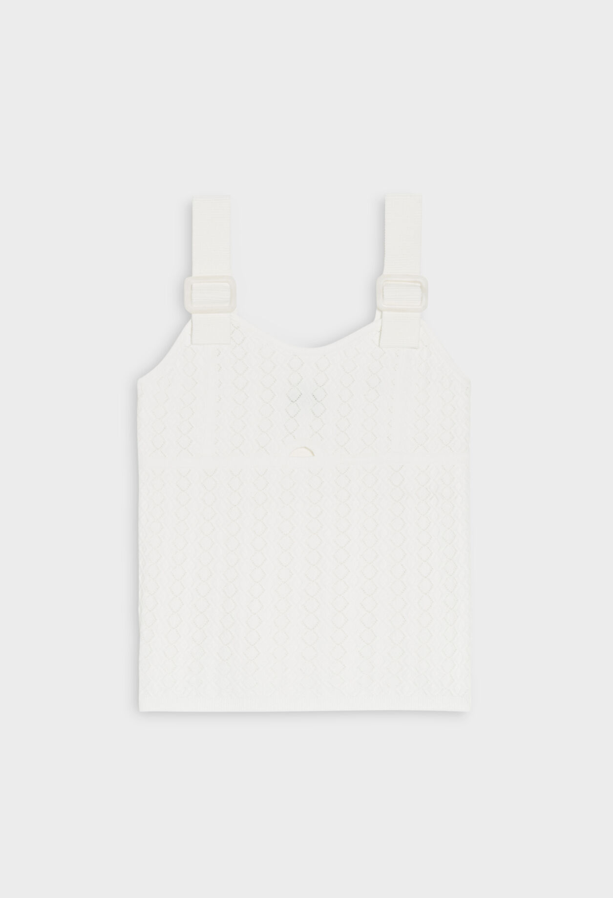Tanktop aus Strick, ecru