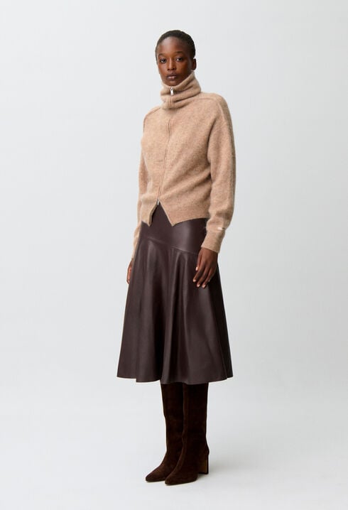 Geb&uuml;rsteter Strick-Cardigan
