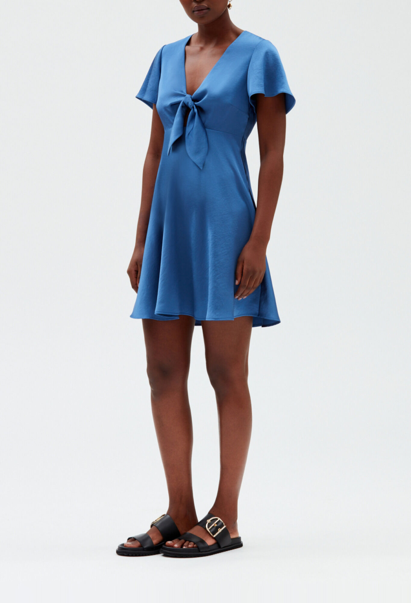 Kurzes kleid blau Clearance