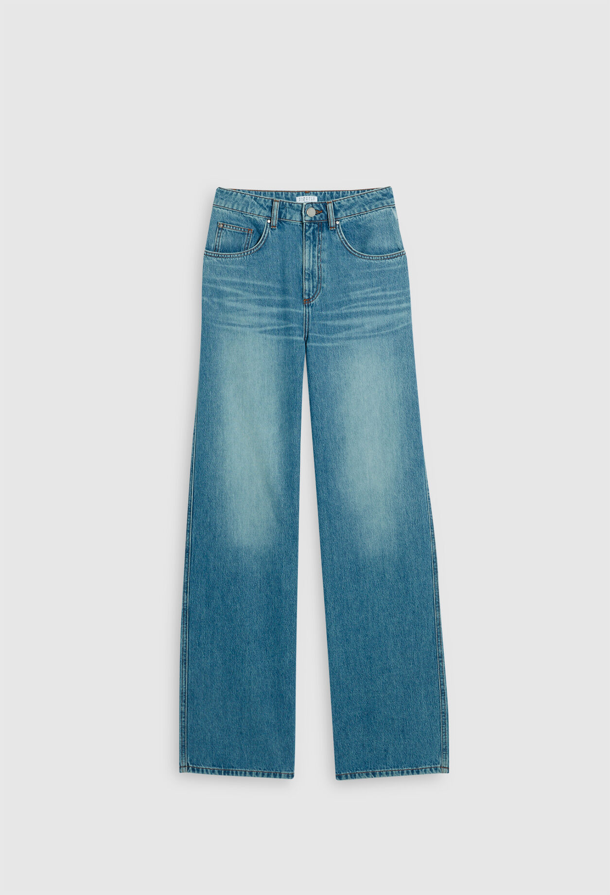 Verwaschene Jeans aus Bio-Baumwolle