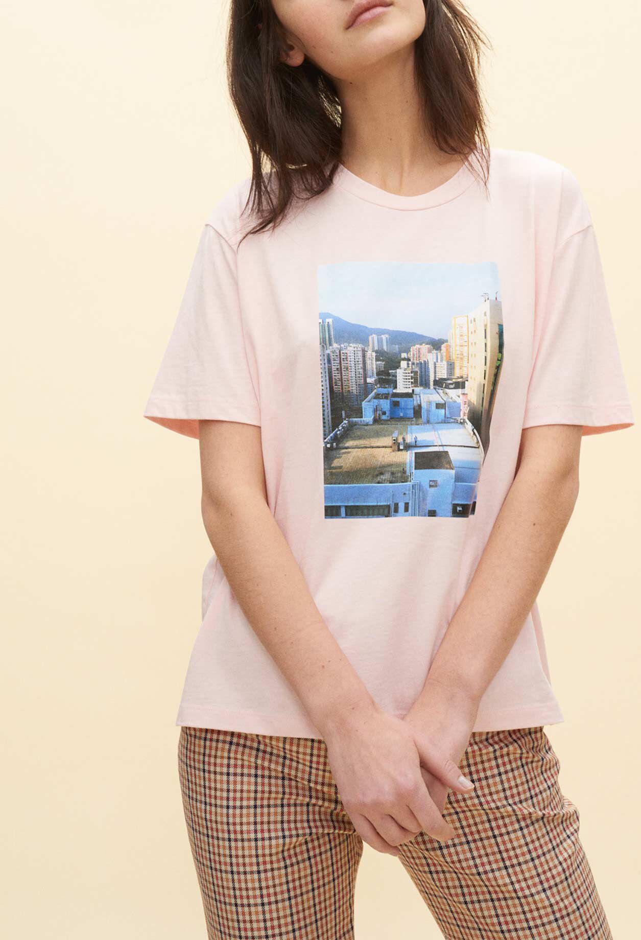 T-Shirt mit Siebdruck