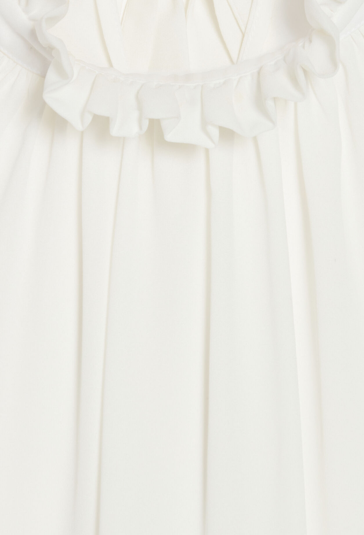 Bluse mit viktorianischem Kragen