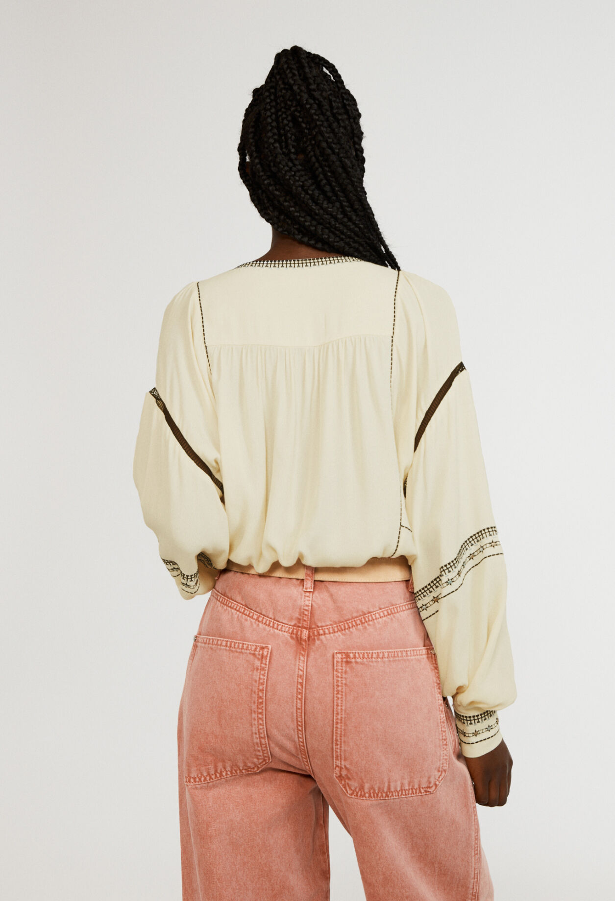 Fließende Bluse