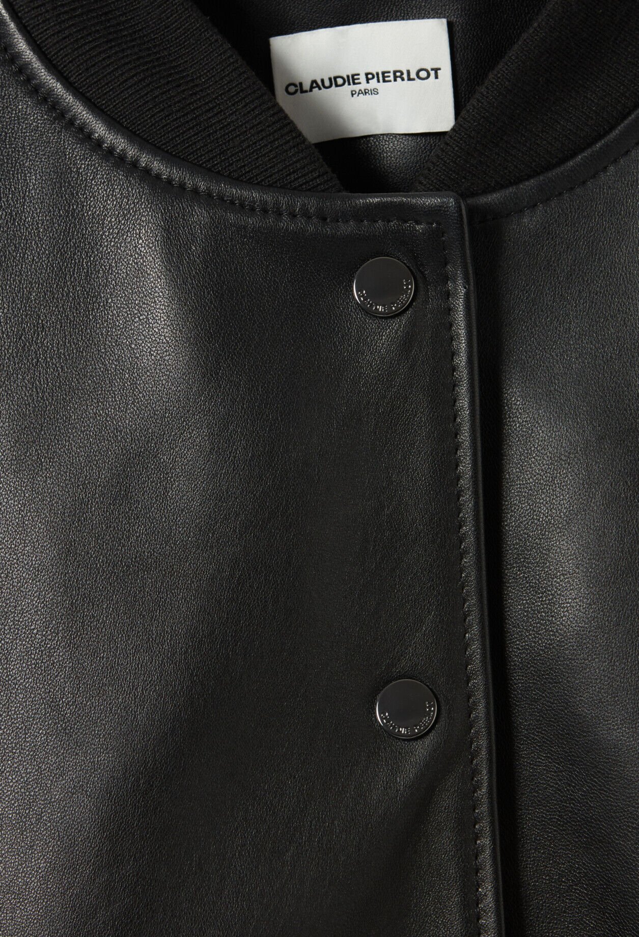 Leder-Bomberjacke Jean Toto