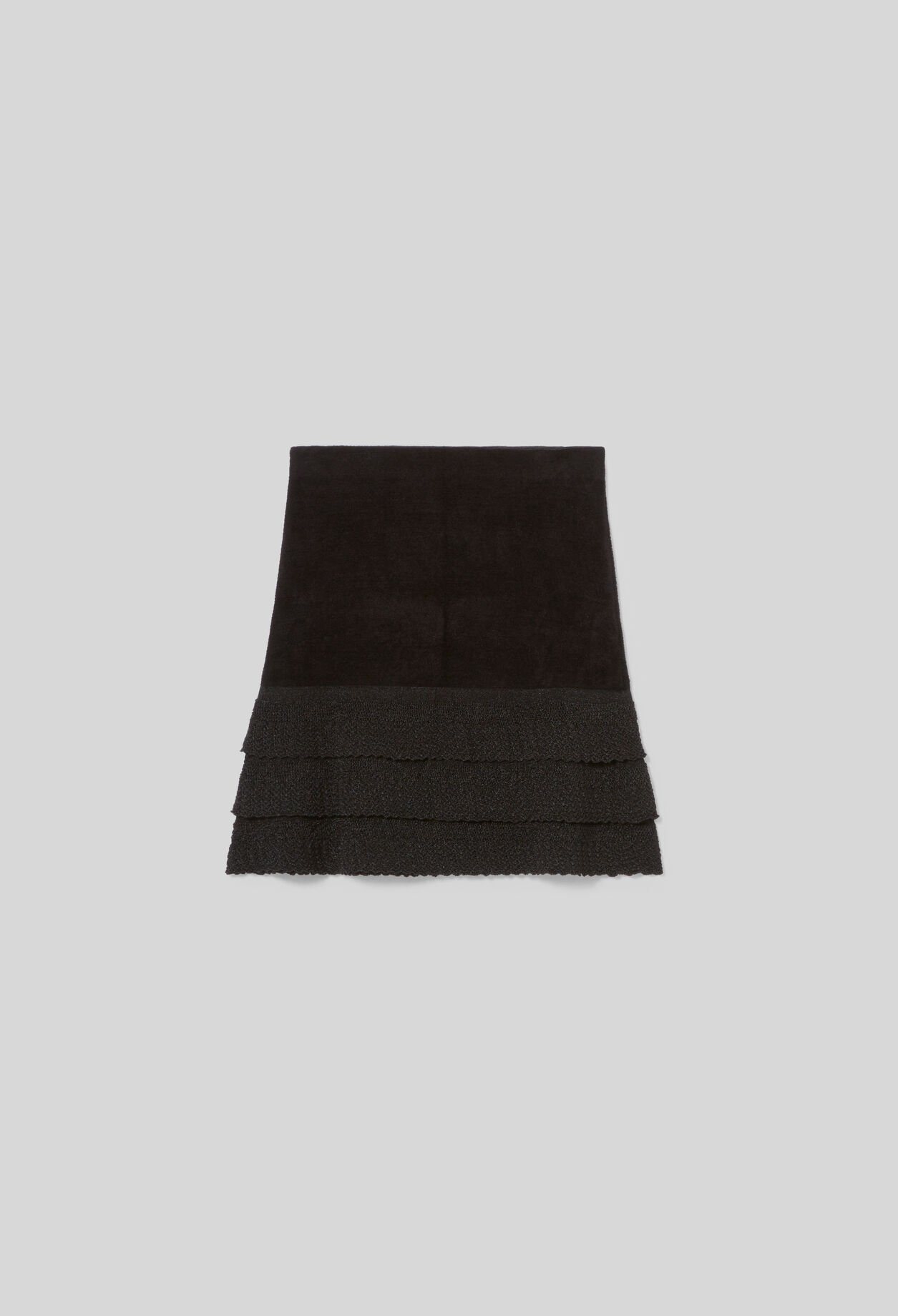 Strickrock aus Velours