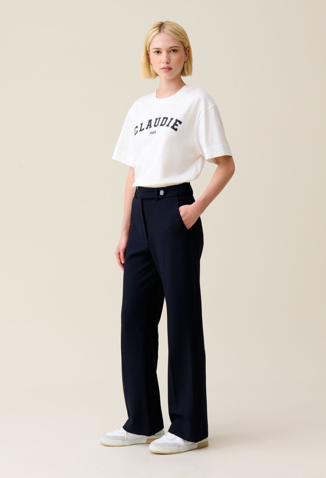 Kurzärmeliges T-Shirt Claudie Paris