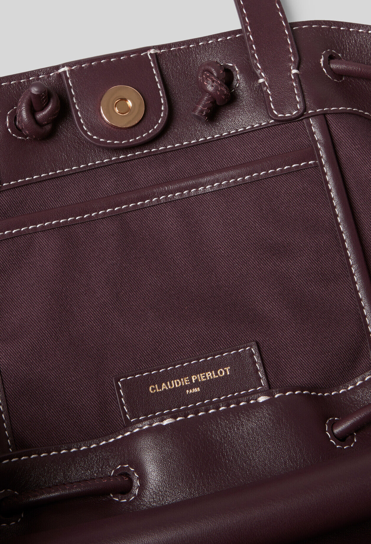 Glatte Ledertasche Alban