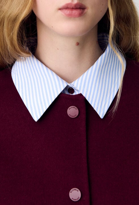 Kurze Wolljacke