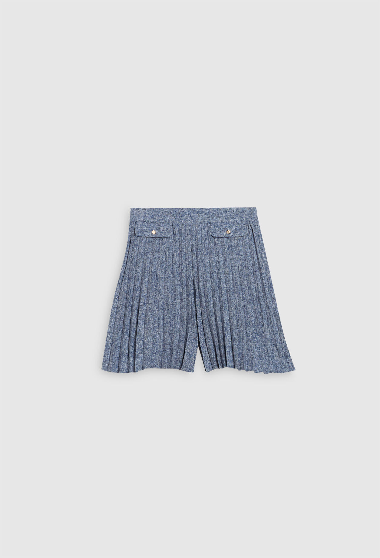Plissierte Shorts