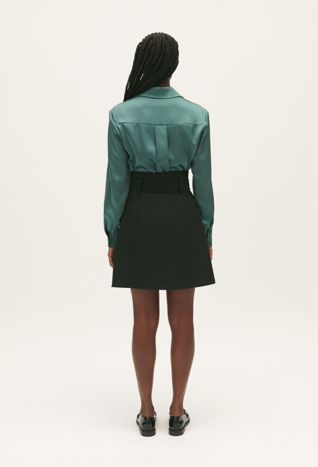 Kurzer schwarzer Rock