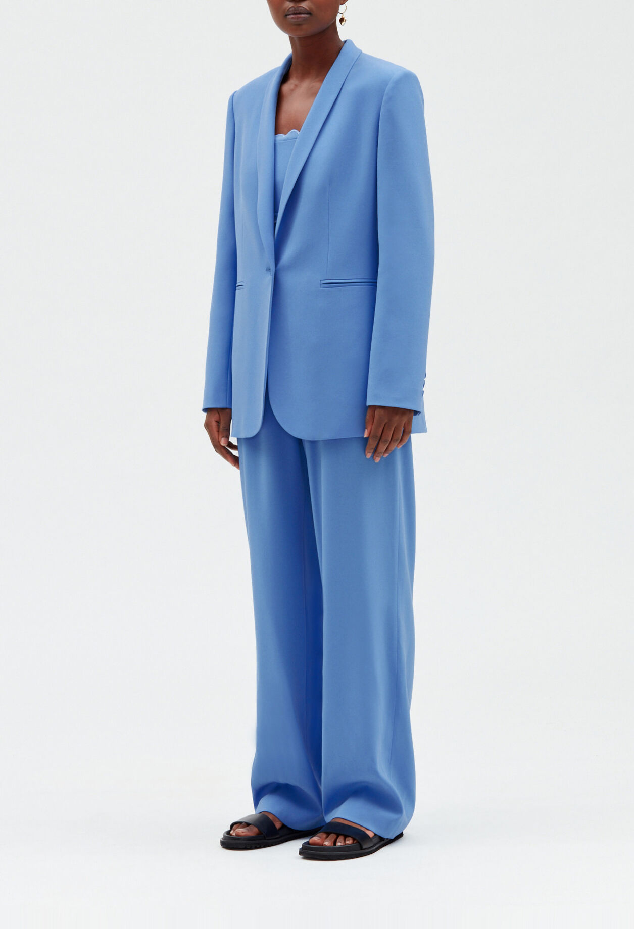 Hellblaue Kostümjacke