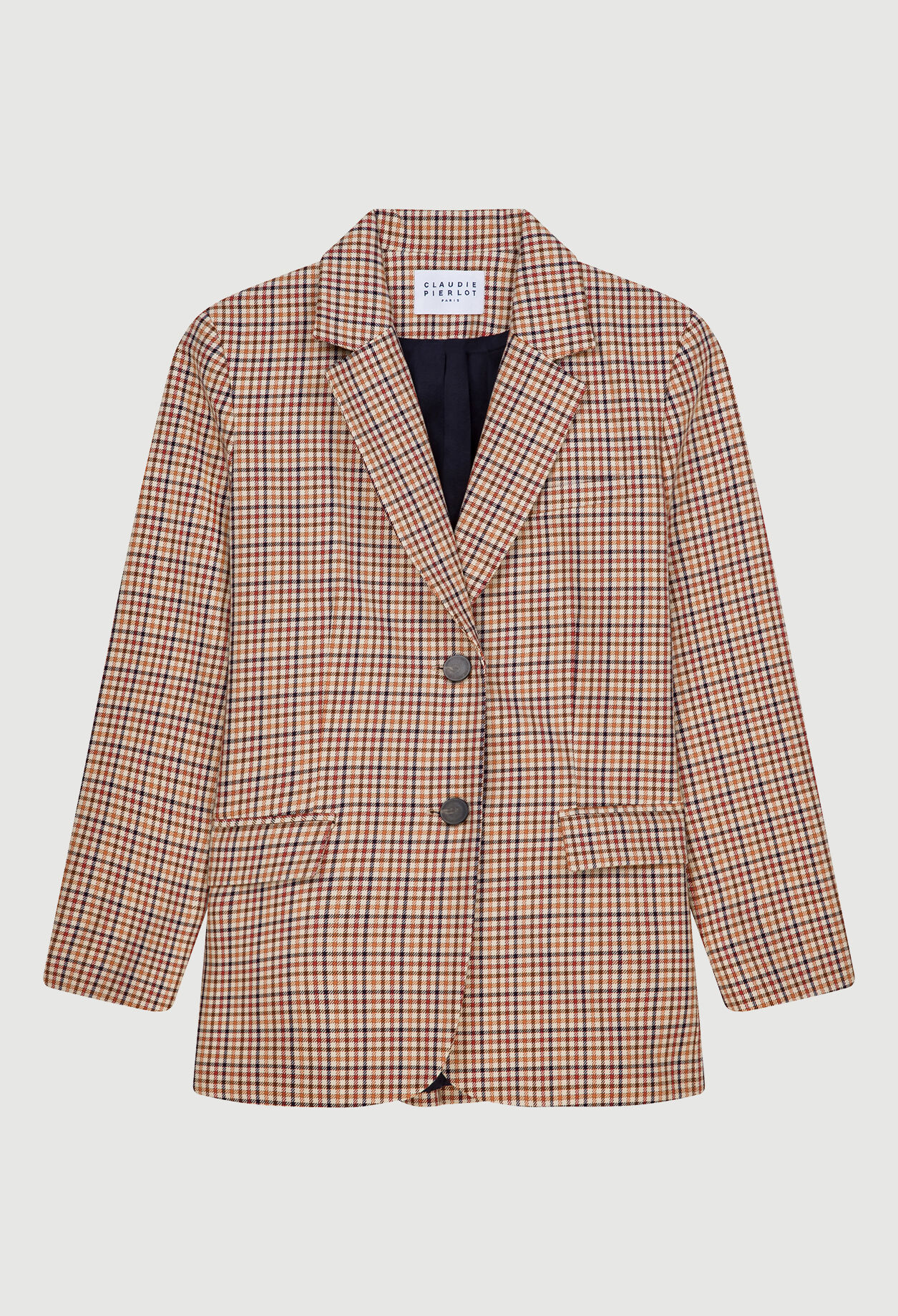 Glencheck Jacke