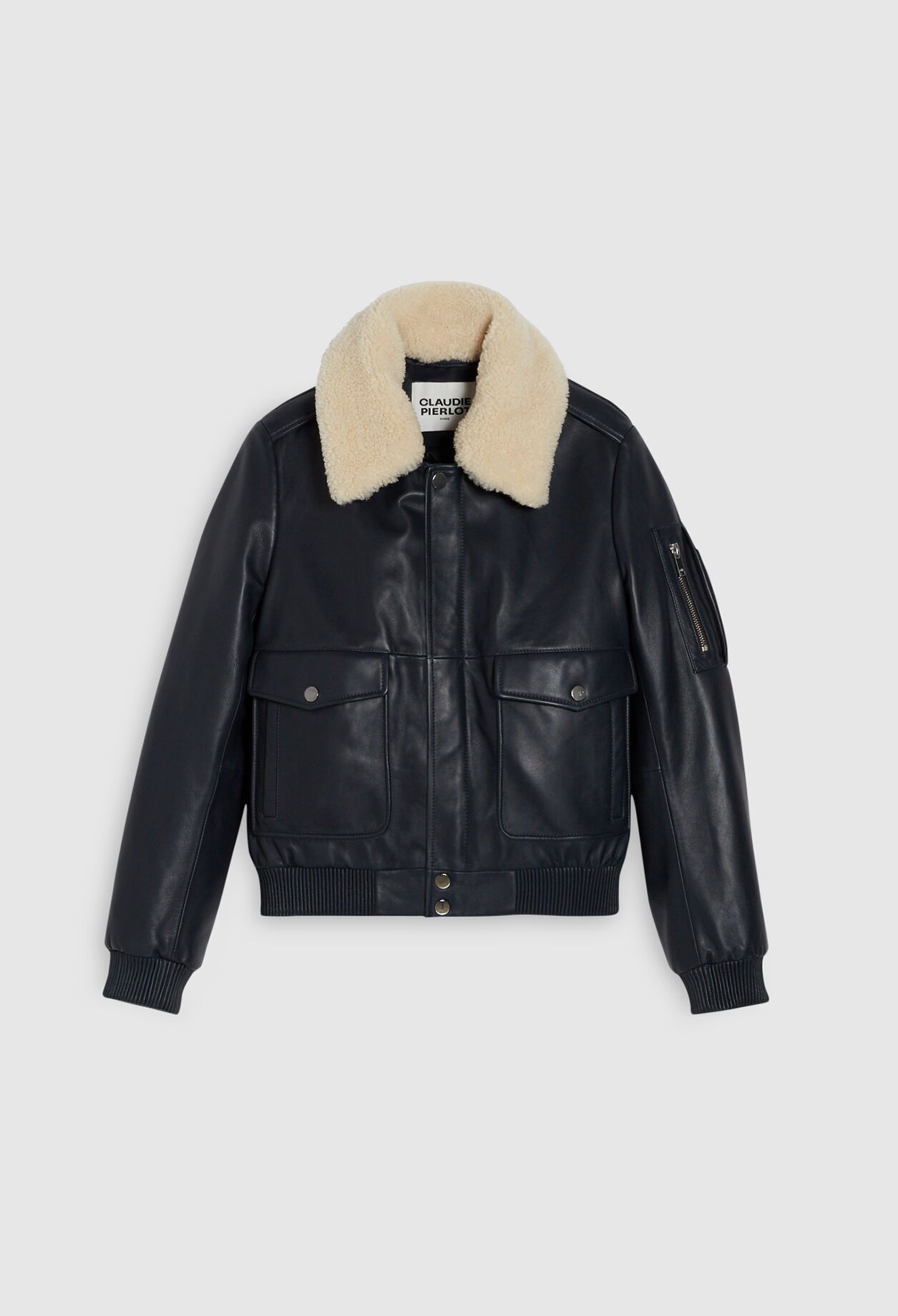 Leder Jacke