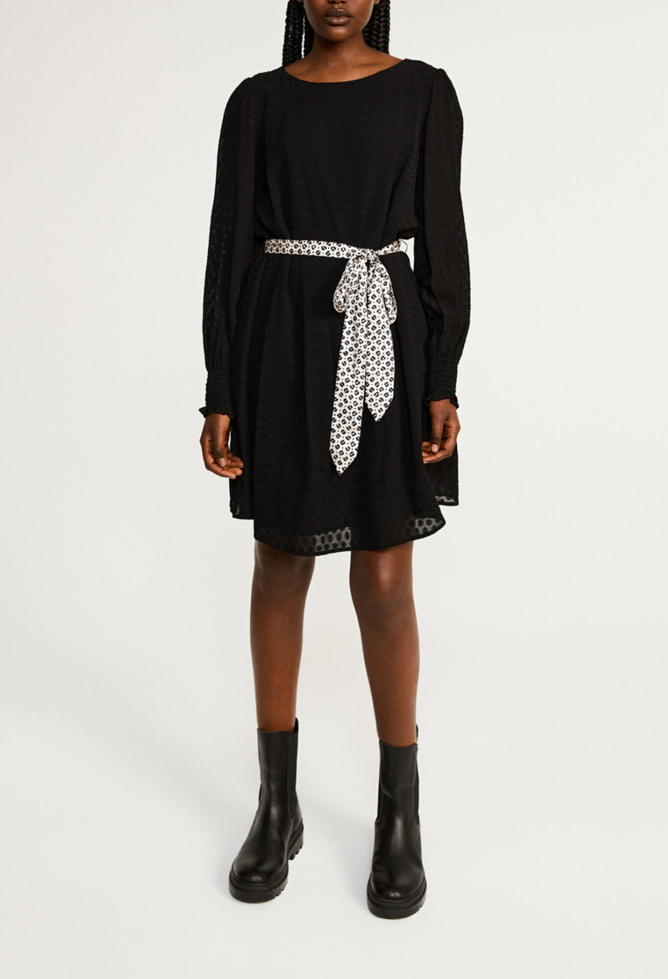 Kurzes schwarzes Kleid fur Frauen Claudie Pierlot