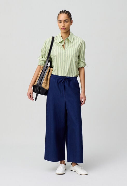 Weite leichte Hose