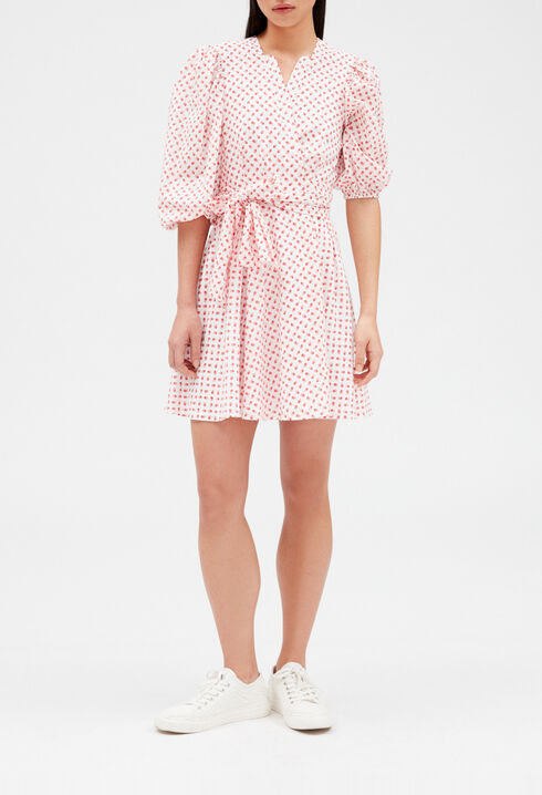 Kurzes Wickelkleid