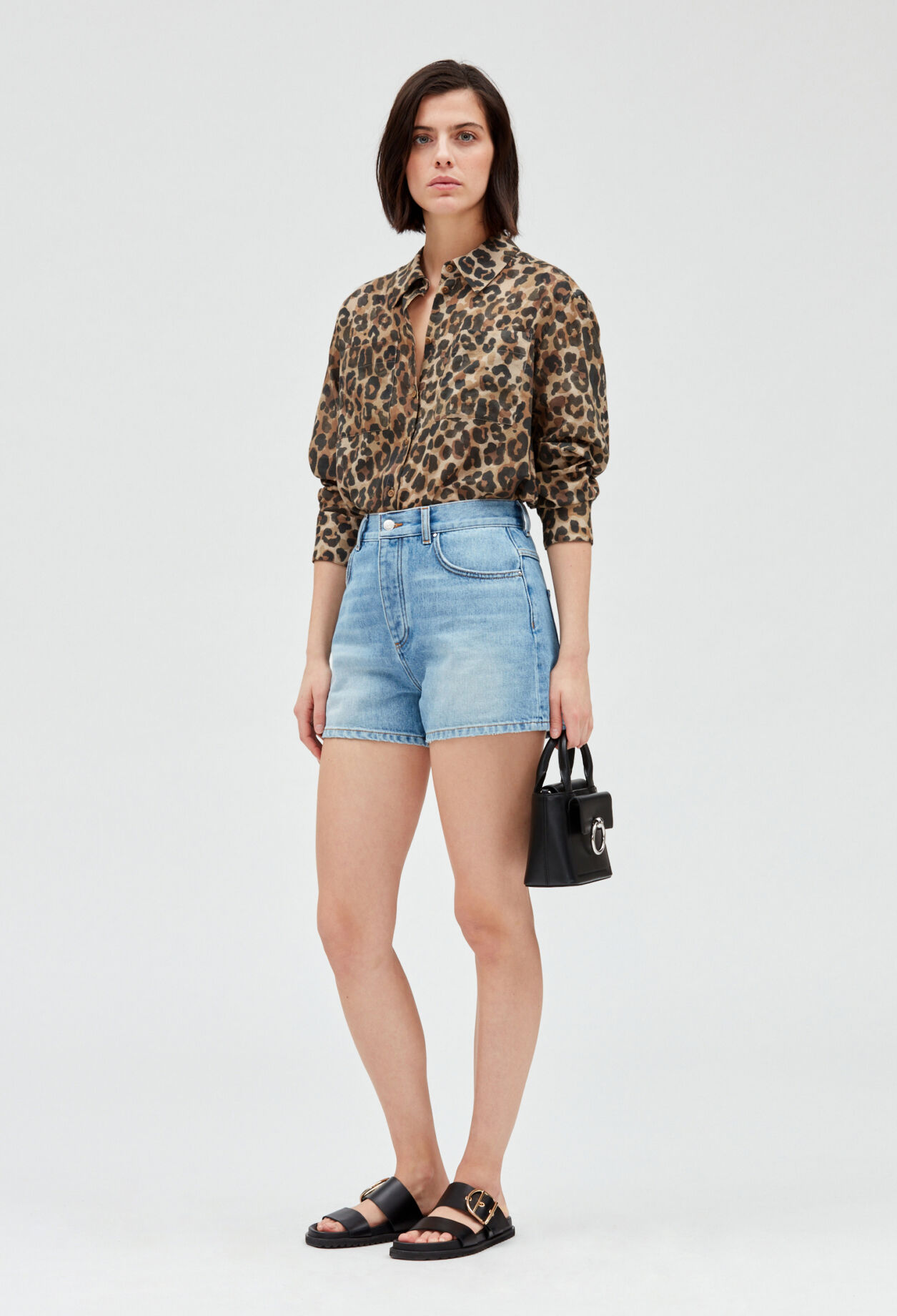 Jeans-Shorts, blau