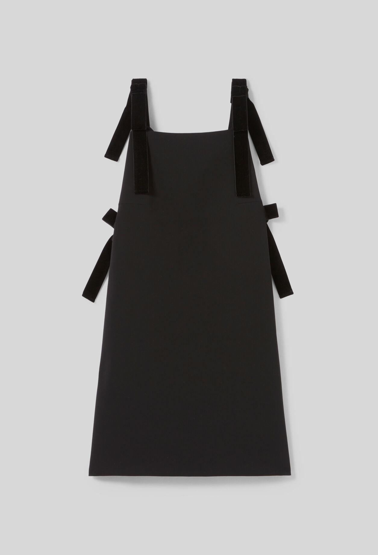 Kurzes Samtkleid