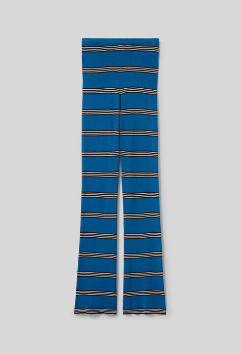 Schmale Hose aus feinem Strick