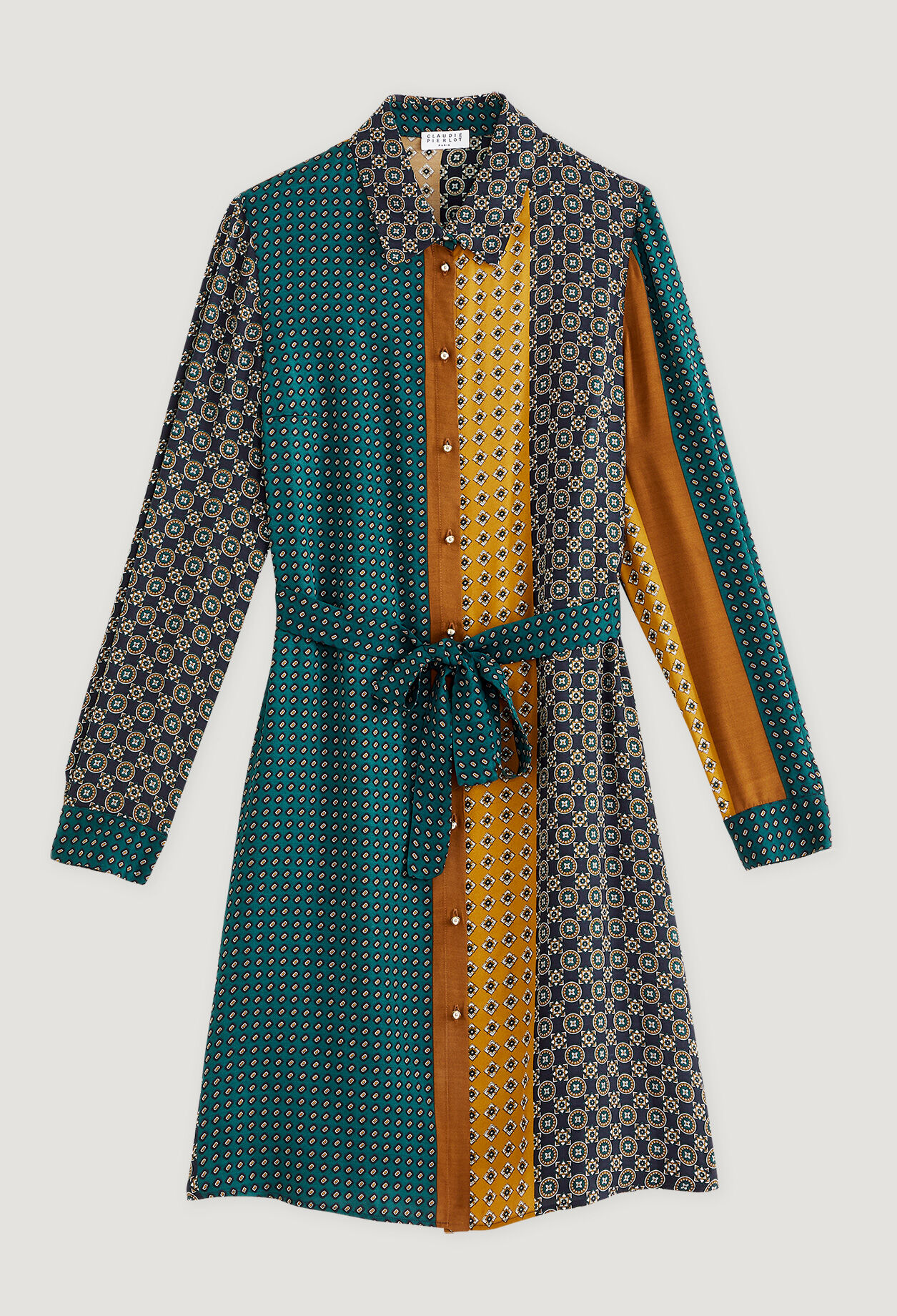 Hemdkleid mit Print