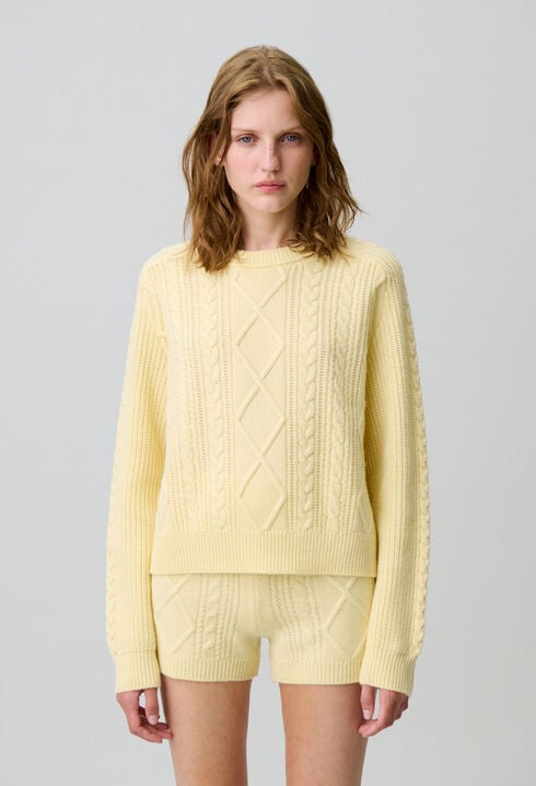 Oversize-Jacquardpullover