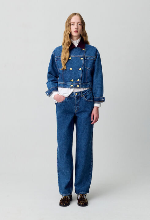 Jeans-Perfecto-Jacke