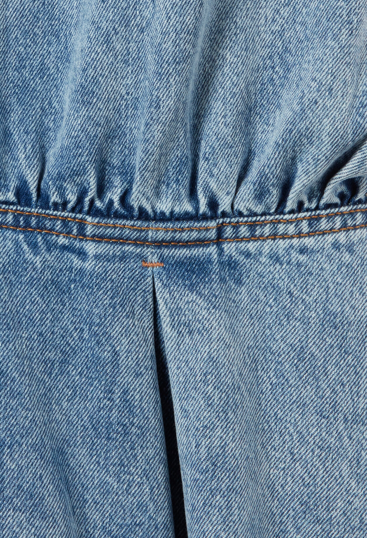 Ausgestelltes Washed-Jeanskleid