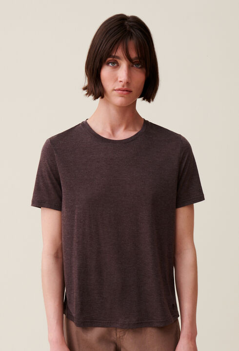 Besticktes T-Shirt CP Kurzarm