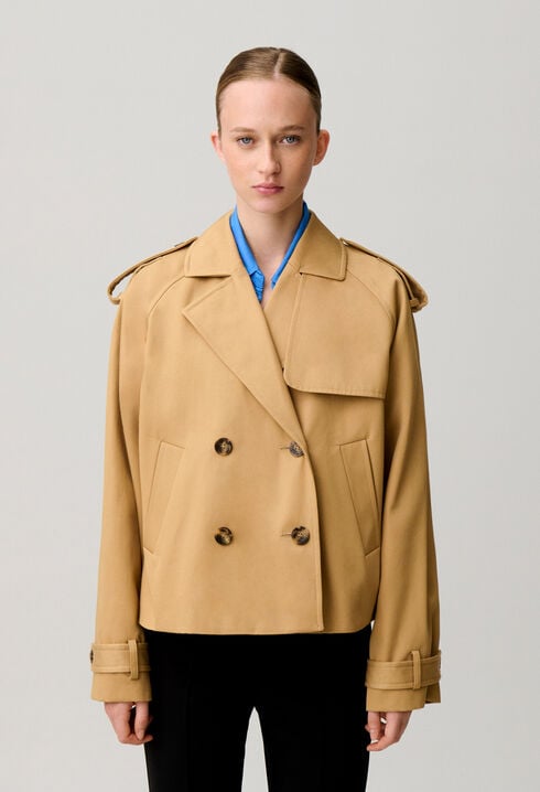 Kurzer Trenchcoat