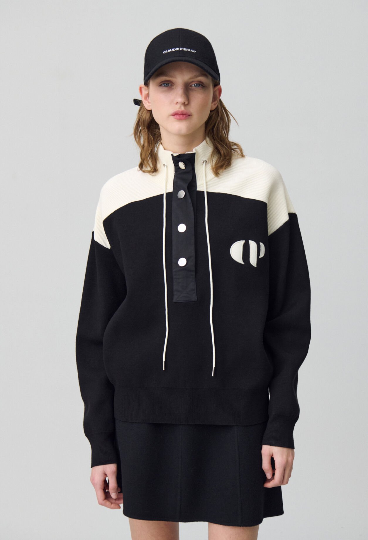 Sweatshirt Minimum Troyerkragen