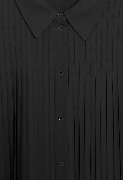 Kurzes plissiertes Kleid