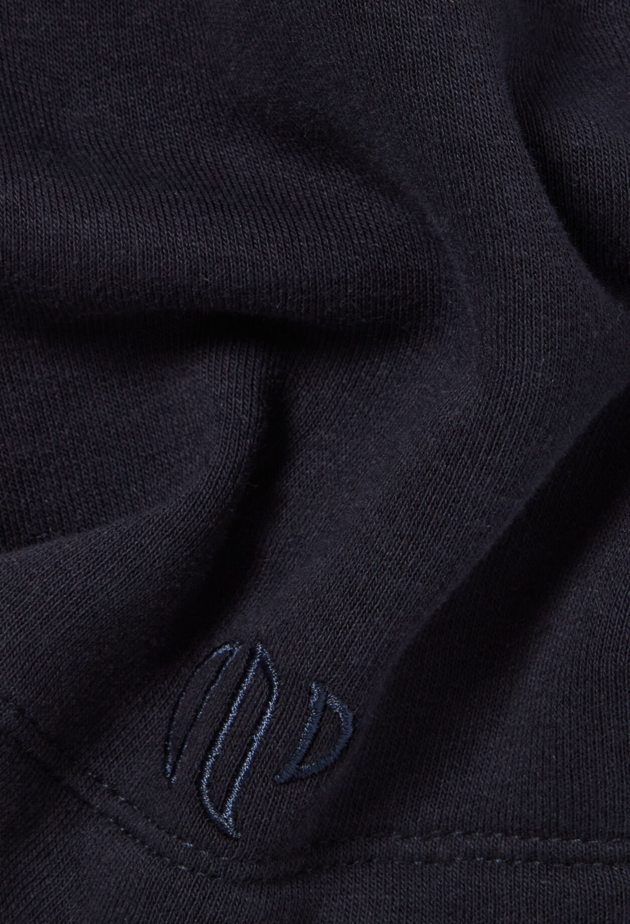 Marineblaues Kapuzen-Sweatshirt