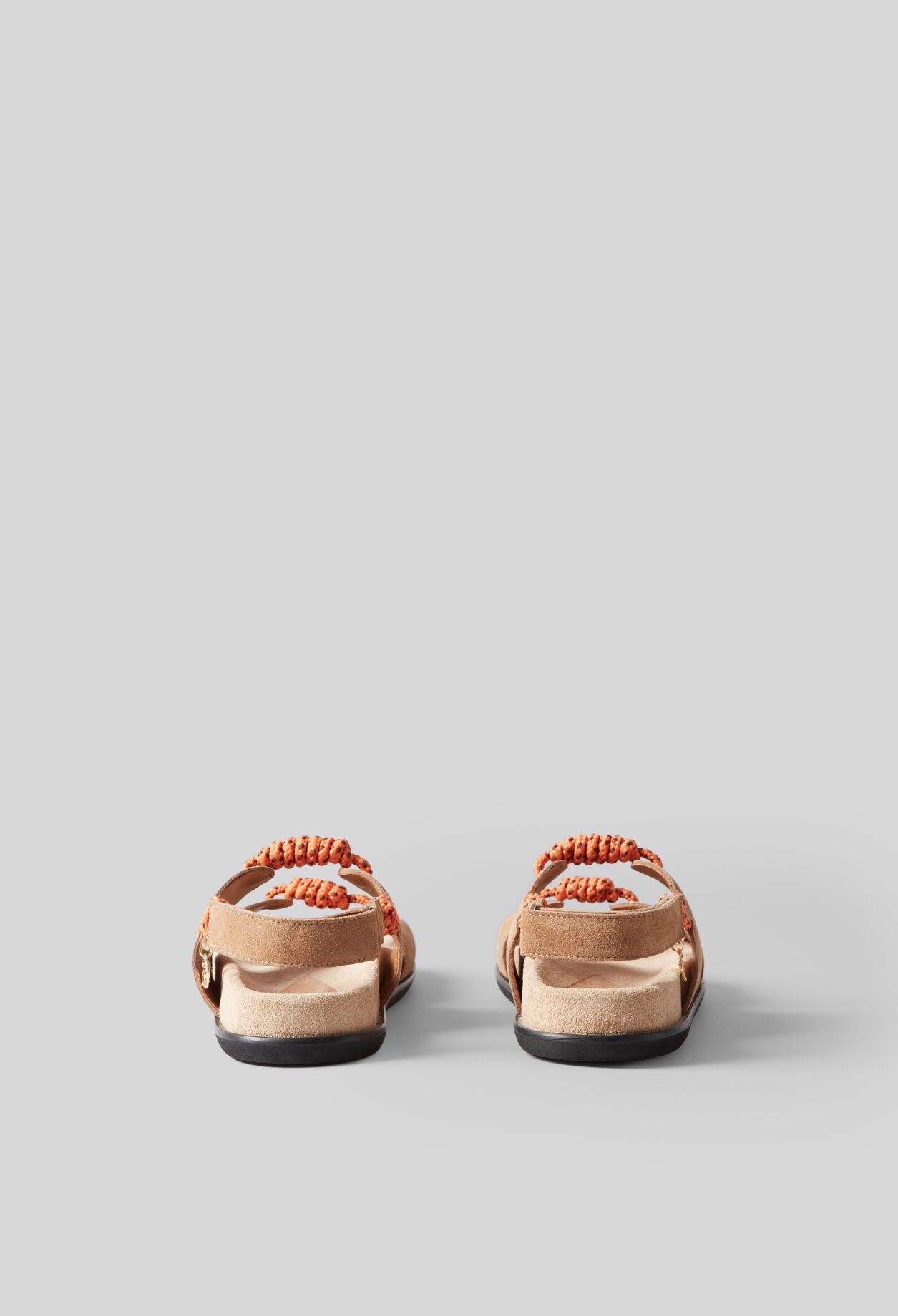 Gedrehte Schn&uuml;rsandalen