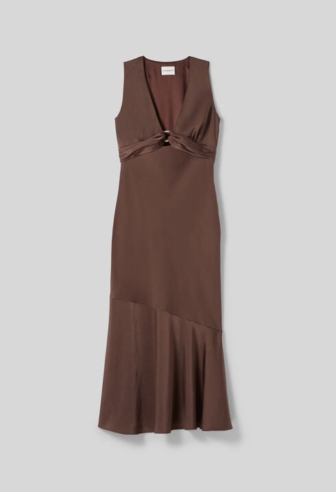 Fließendes Maxikleid