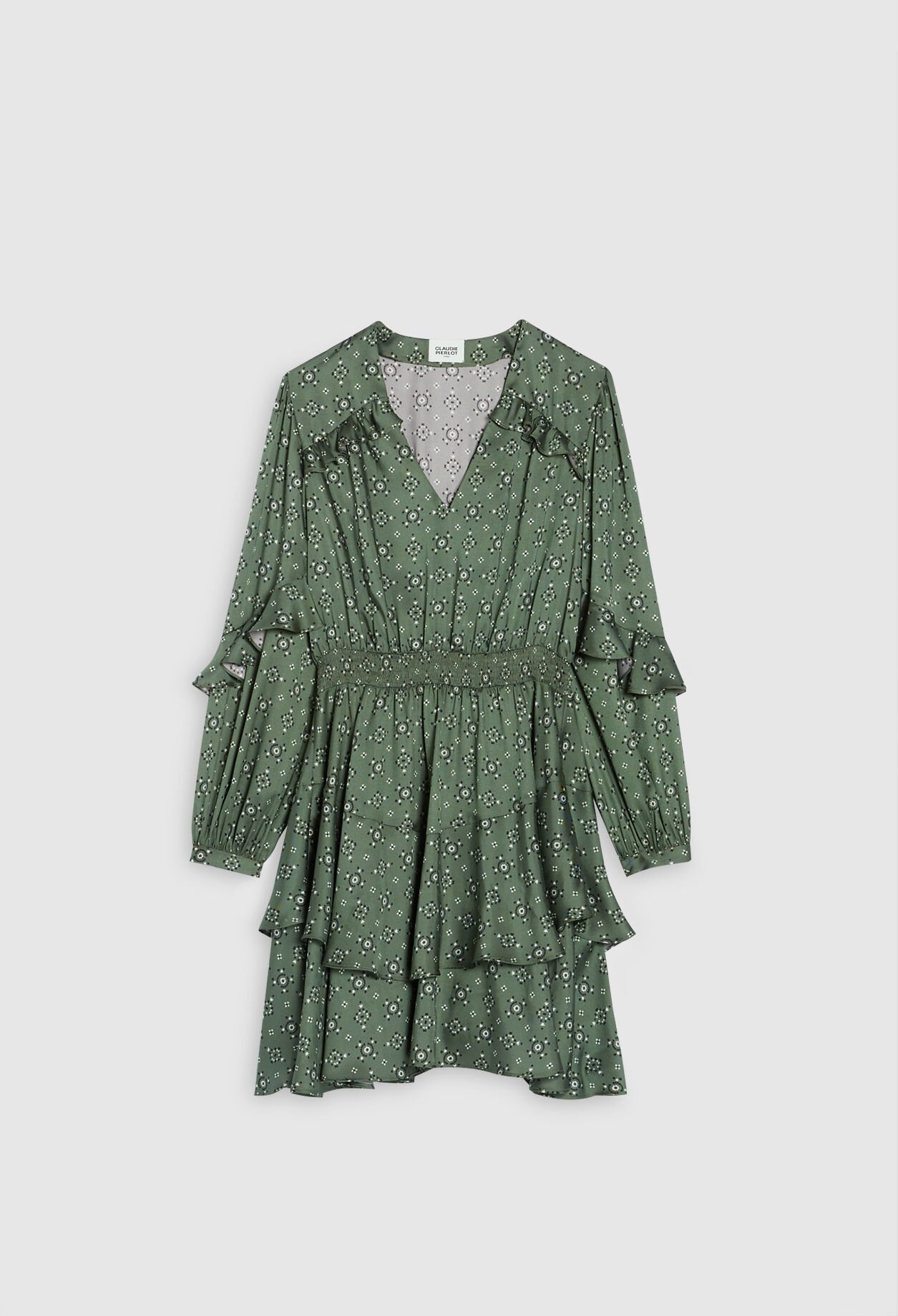 Kurzes Kleid mit enger Taille