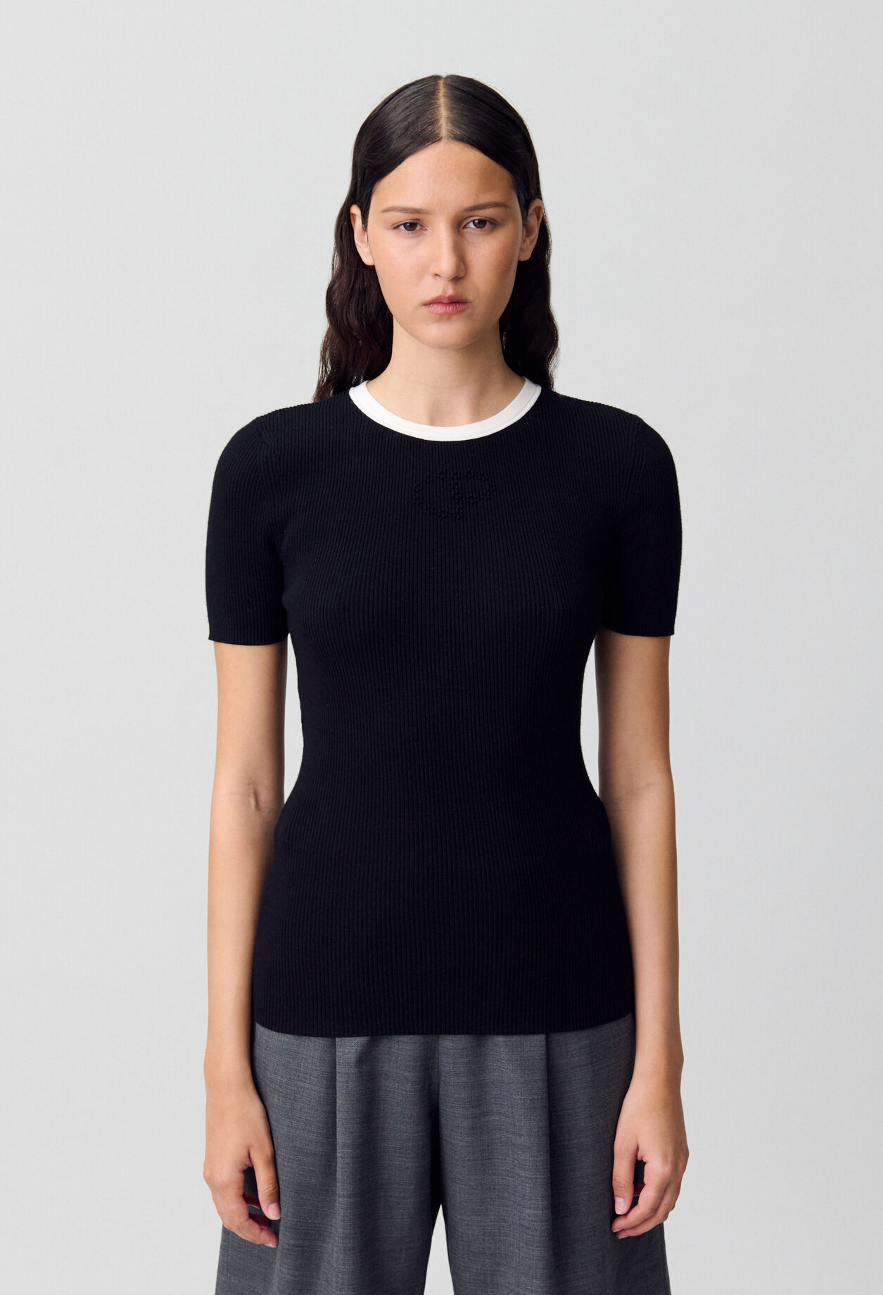 Feinmaschiges T-Shirt