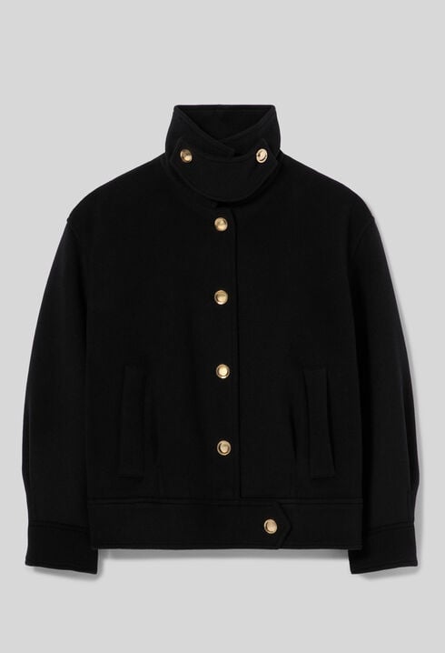 Kurzer Blouson-Mantel Gold