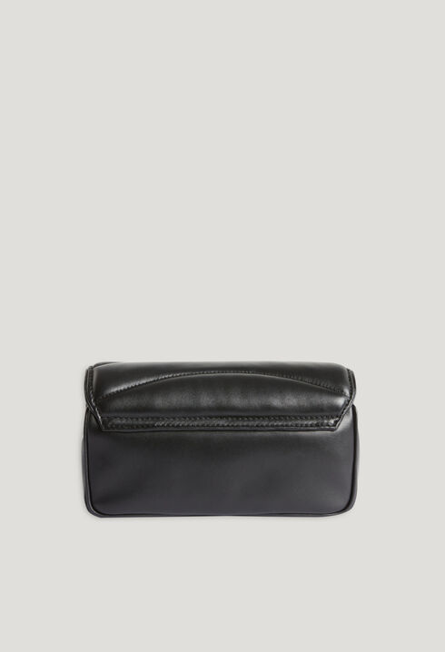 Angelina-Tasche schwarzem Steppleder