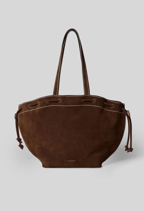 Shopper-Tasche aus Wildleder