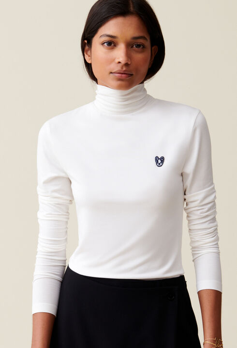 Top Jean Toto mit Rollkragen
