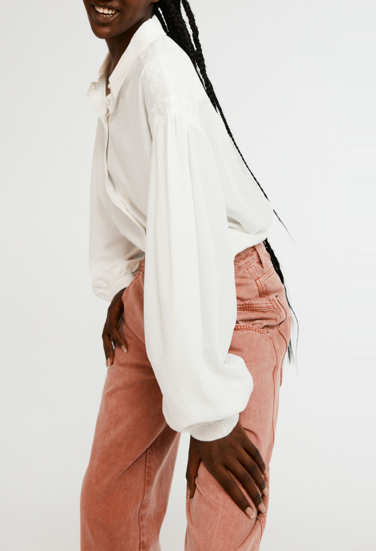 Oversize-Hemdbluse