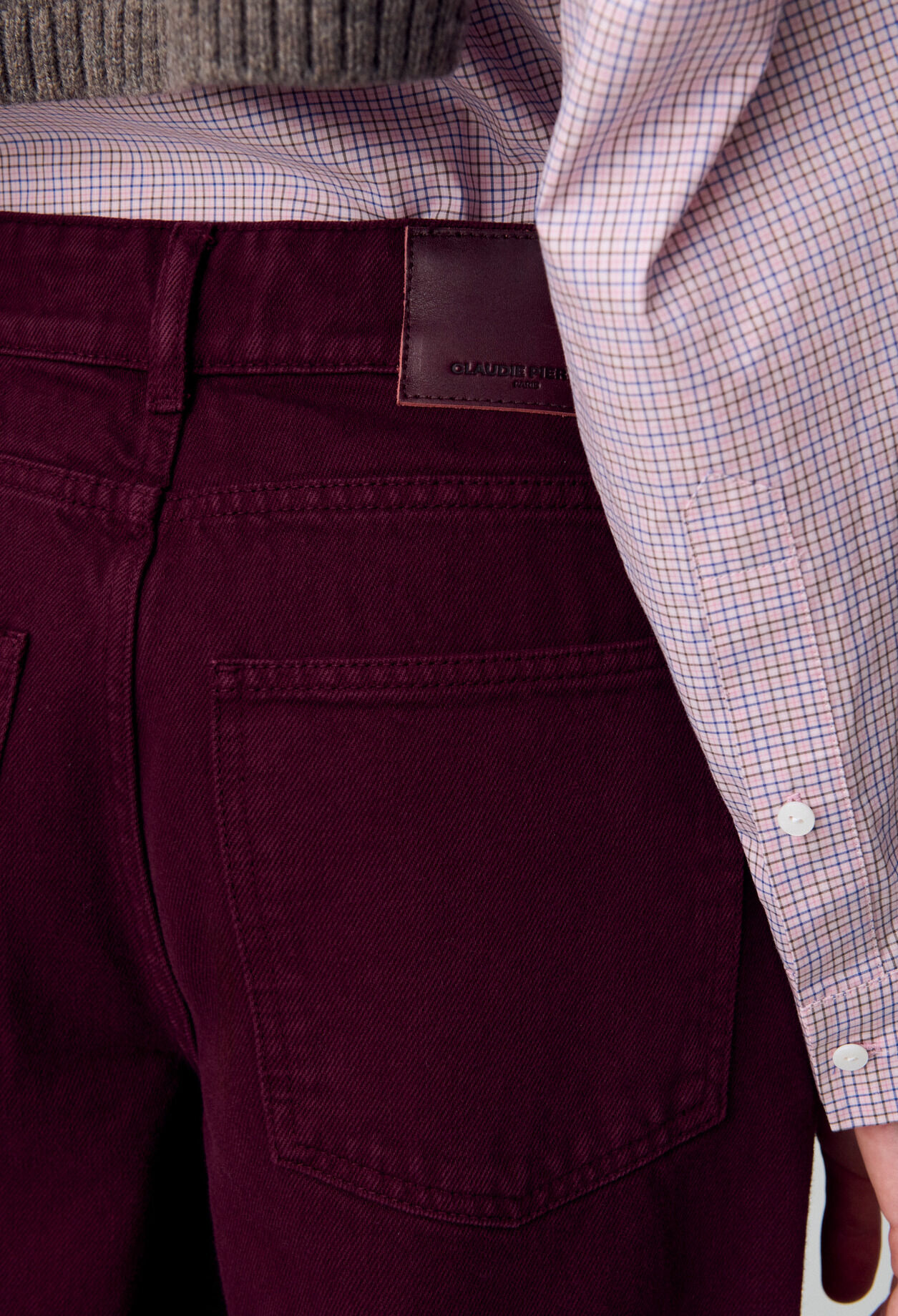Weite Denim-Jeans