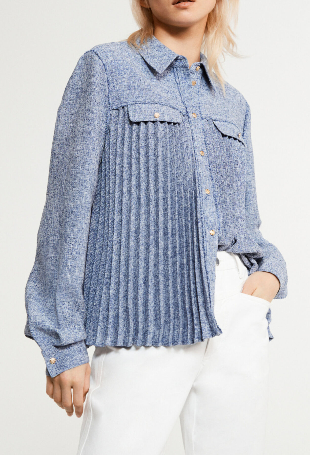 Fließende Bluse