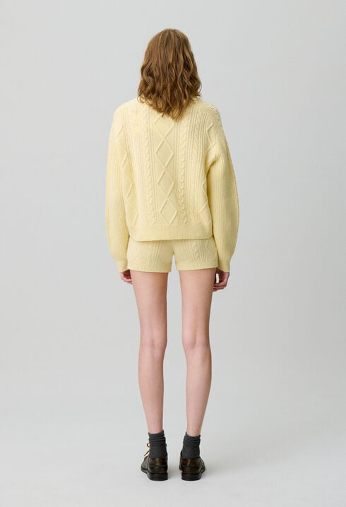 Oversize-Jacquardpullover