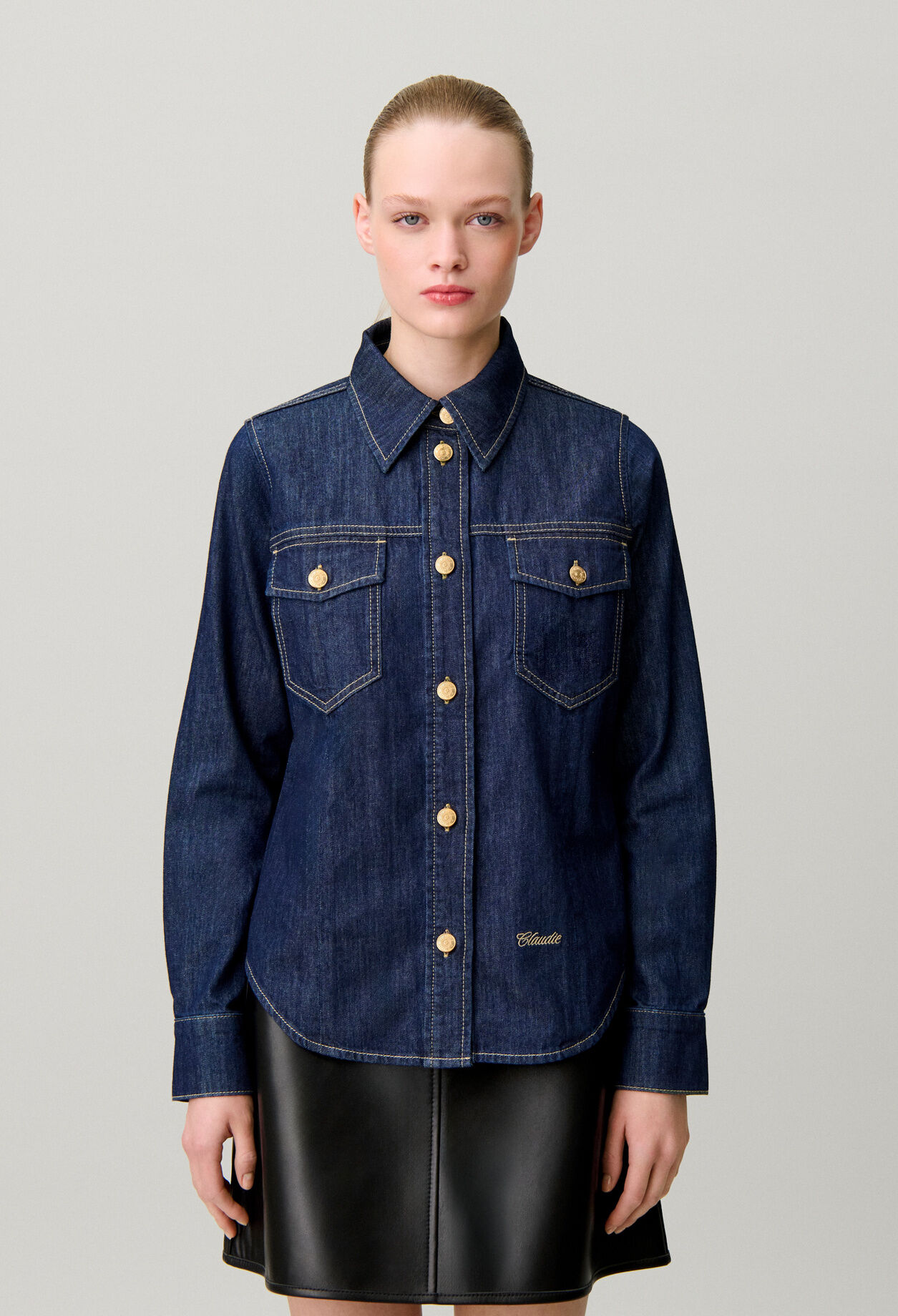 Weiches Jeanshemd